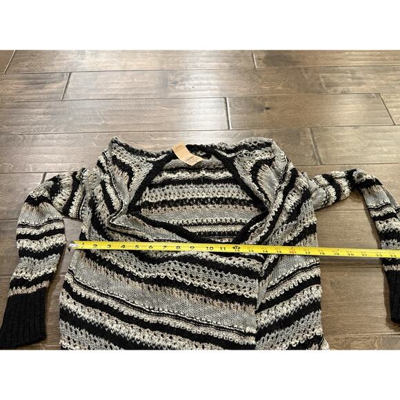 American Eagle Womens Open Front Open Knit Cardigan Sweater Cascading Size M NWT - Picture 10 of 10